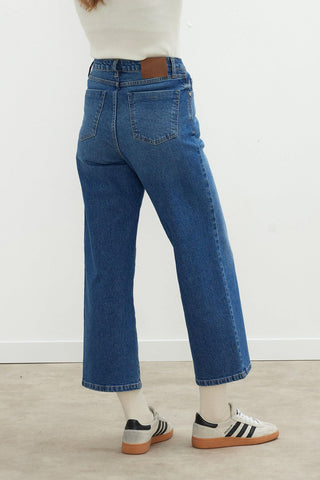 Straight Leg Jeans Blue