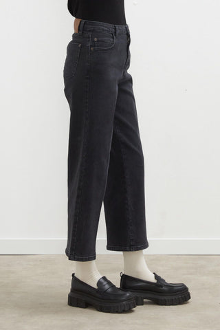 Straight Leg Jeans Black