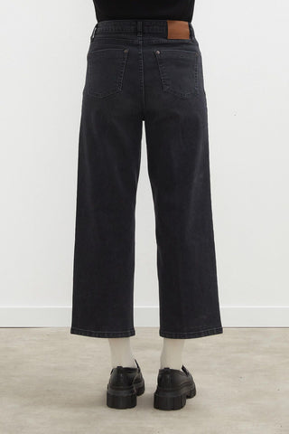 Straight Leg Jeans Black