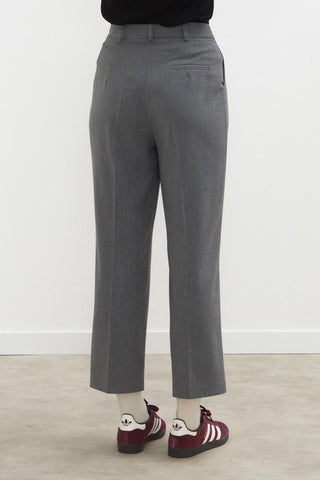 Premium Pleated Trousers Grey