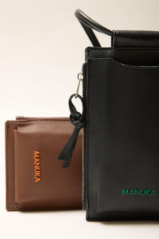 Phone Bag With Card Holder Black