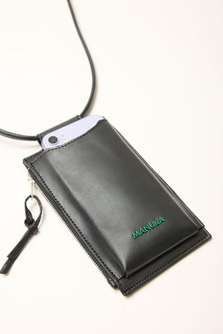 Phone Bag With Card Holder Black