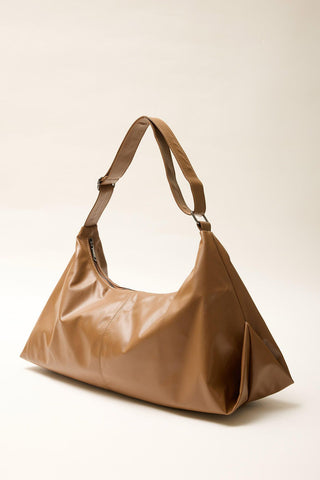 Big Ci̇ty Tote Bag Camel