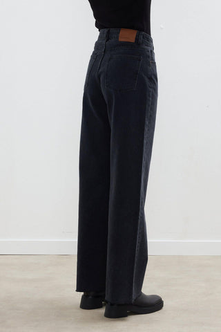 1975 Palazzo Fit Jeans Black