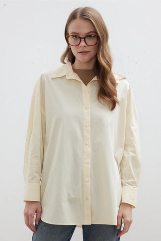 Oversize Basic Shirt Vanilla