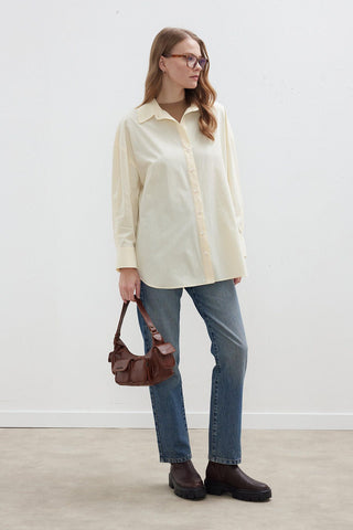 Oversize Basic Shirt Vanilla