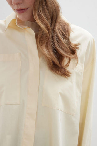 Wide Cuff Shirt Vanilla