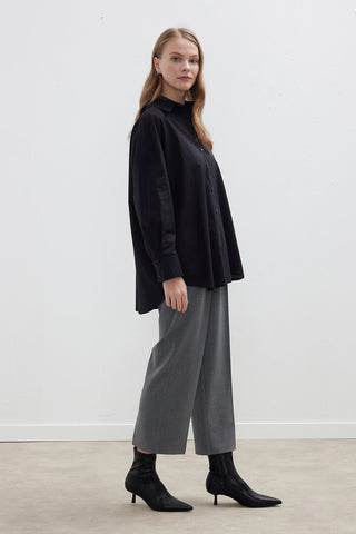 Oversize Basic Shirt Black