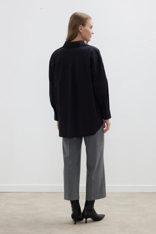 Oversize Basic Shirt Black