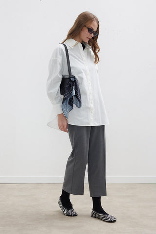 Oversize Basic Shirt Ecru