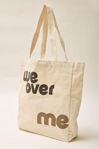 Printed Canvas Bag Over Me