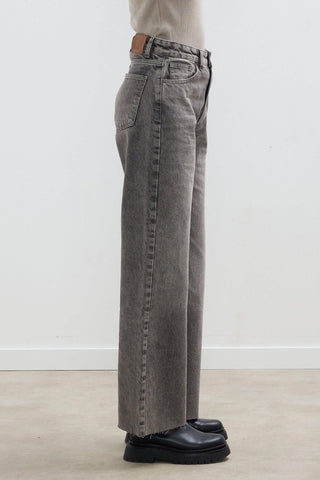 1975 Palazzo Fit Jeans Grey