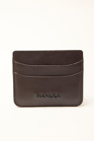 Manuka Card Holder Dark Brown