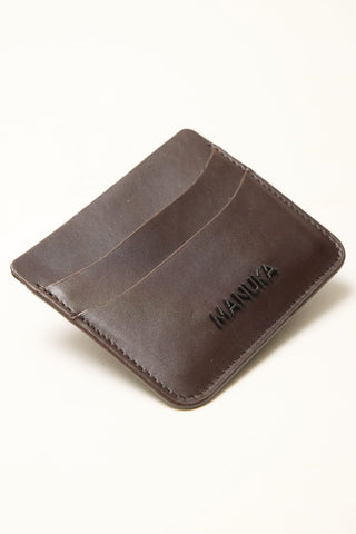 Manuka Card Holder Dark Brown