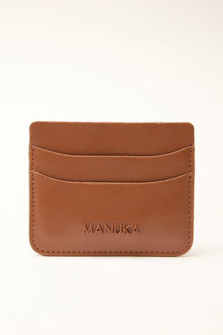 Manuka Card Holder Tan