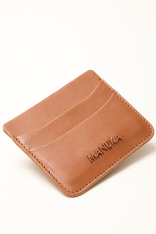 Manuka Card Holder Tan