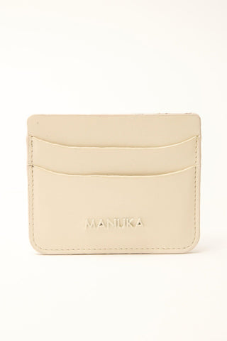 Manuka Card Holder Beige