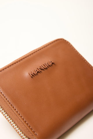 Manuka Mini Wallet Tan