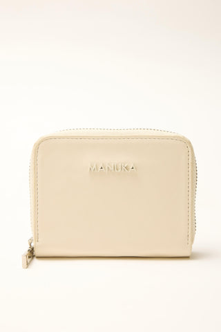 Manuka Mini Wallet Beige