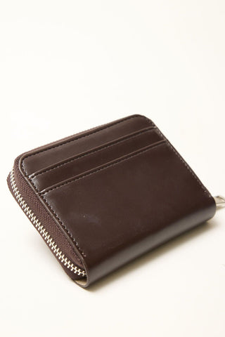 Manuka Mini Wallet Dark Brown