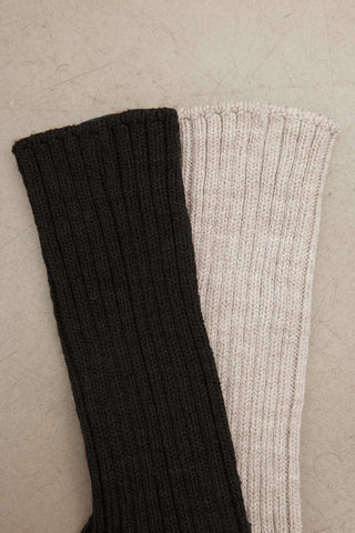 Thick Winter Socks Set Black