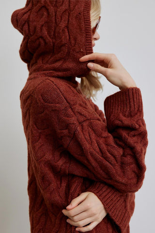 Braided Sweater Hoodie Tile