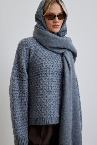 Soft Cozy Scarf Blue