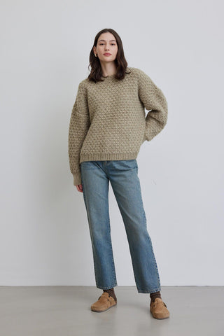 Patterned Knitwear Sweater Mink