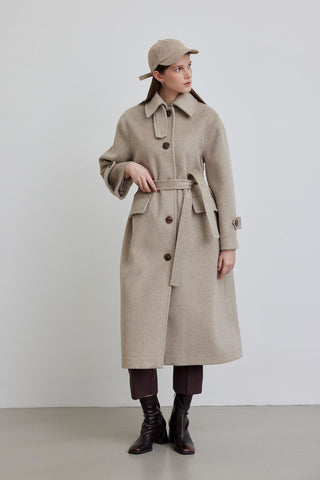 Nora Cachet Coat Mink