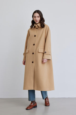 Nora Cachet Coat Camel