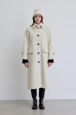 Nora Cachet Coat Beige