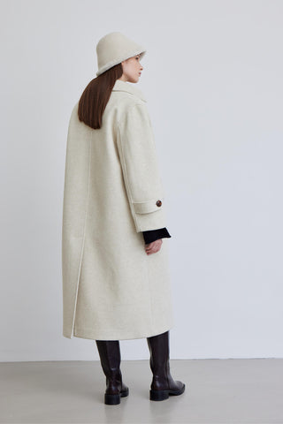 Nora Cachet Coat Beige