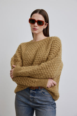 Patterned Knitwear Sweater Yellow