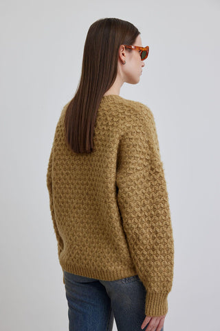 Patterned Knitwear Sweater Yellow