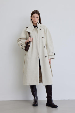 Iza Premium Cachet Coat Beige