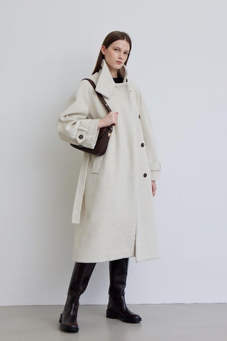 Iza Premium Cachet Coat Beige