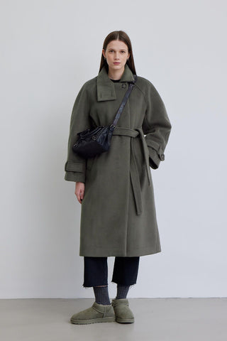 Iza Premium Cachet Coat Khaki