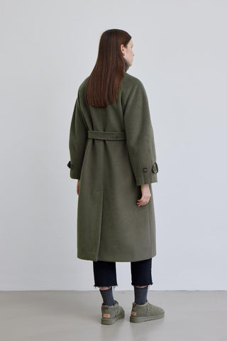 Iza Premium Cachet Coat Khaki