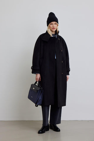 Iza Premium Cachet Coat Black