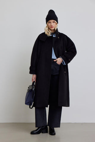 Iza Premium Cachet Coat Black