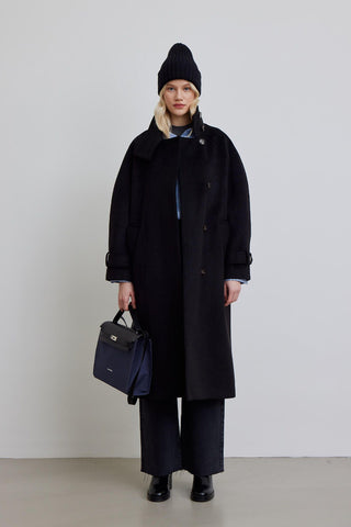 Iza Premium Cachet Coat Black