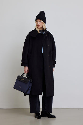 Iza Premium Cachet Coat Black