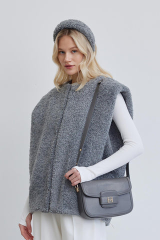 Premium Kapaklı Çanta Gri