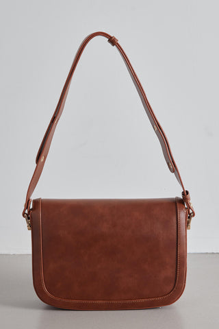 Premium Flap Bag Tan