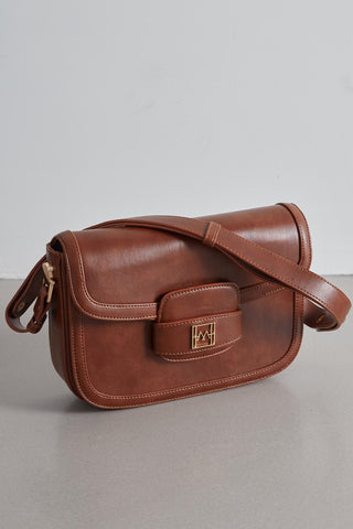 Premium Flap Bag Tan