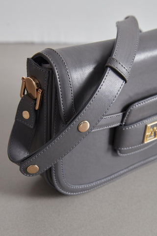 Premium Flap Bag Grey