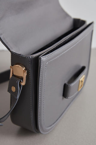 Premium Flap Bag Grey