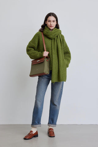 Patterned Knitwear Sweater Green