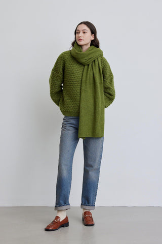 Patterned Knitwear Sweater Green