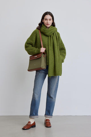 Soft Cozy Scarf Green